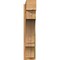 Ekena Millwork Balboa Block Rough Sawn Outlooker, Western Red Cedar, 8"W x 32"D x 38"H OUT08X32X38BOA05RWR - alternate 3